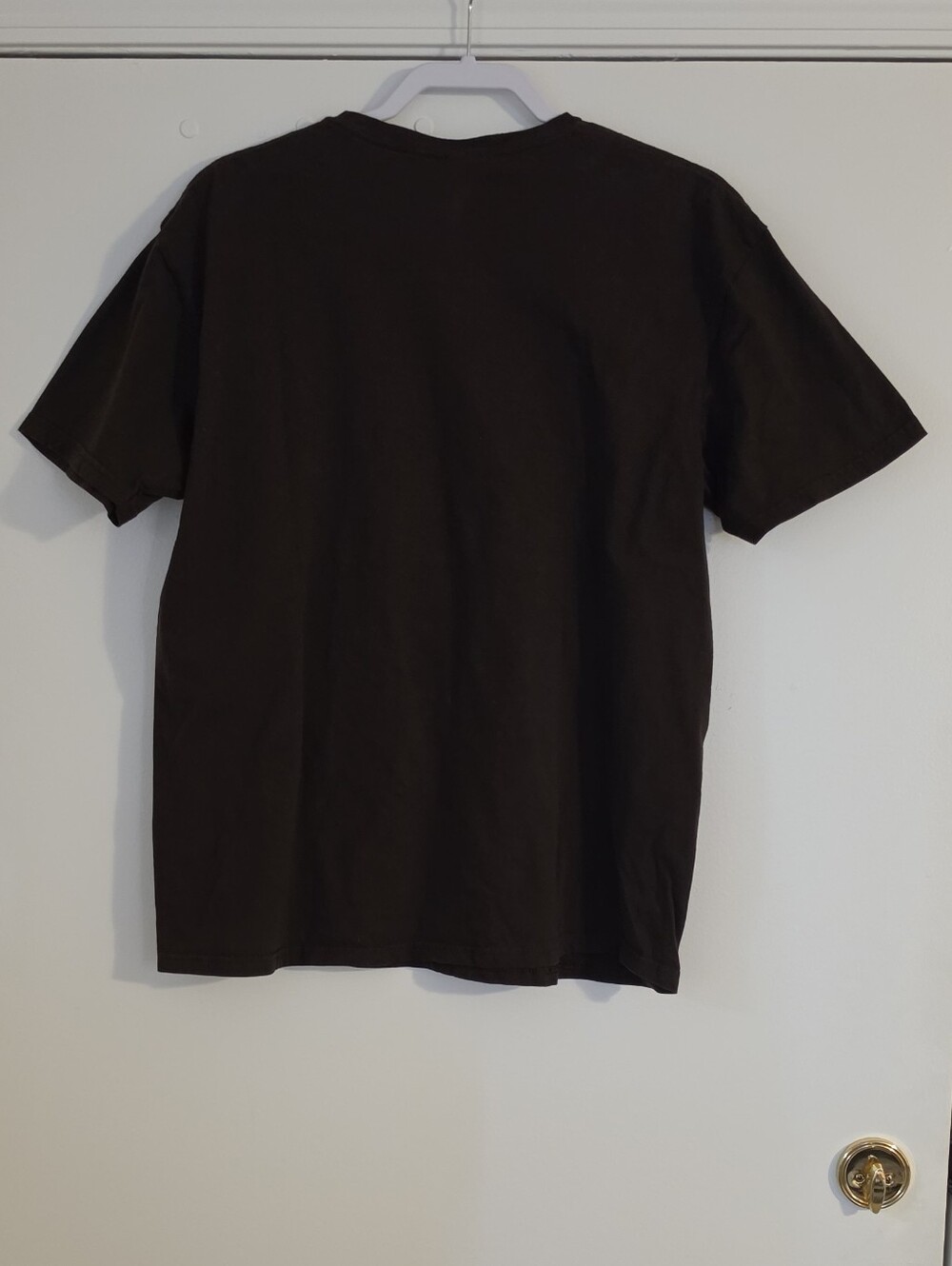 Unisex XL Grogu Tee Baby Yoda Men's Mandalorian Star Wars Hug Me Brown T-shirt - Picture 8 of 11